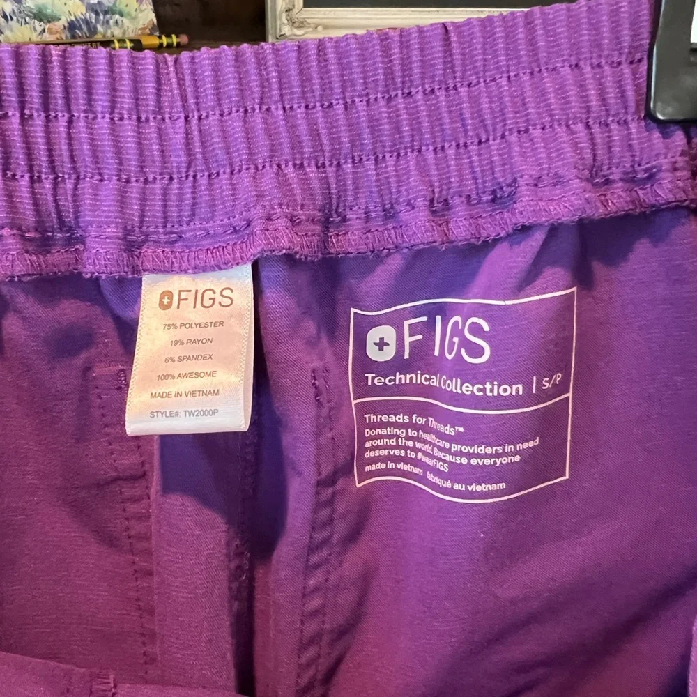 Figs women’s Yola scrub pants size S/P - Picture 3 of 8